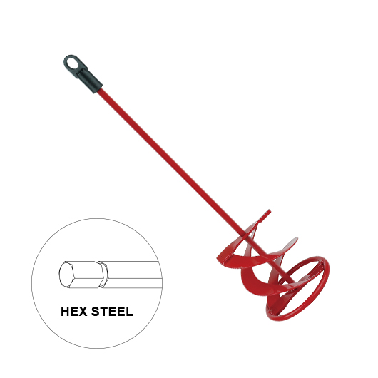 Grout & Paint Mixer – Red